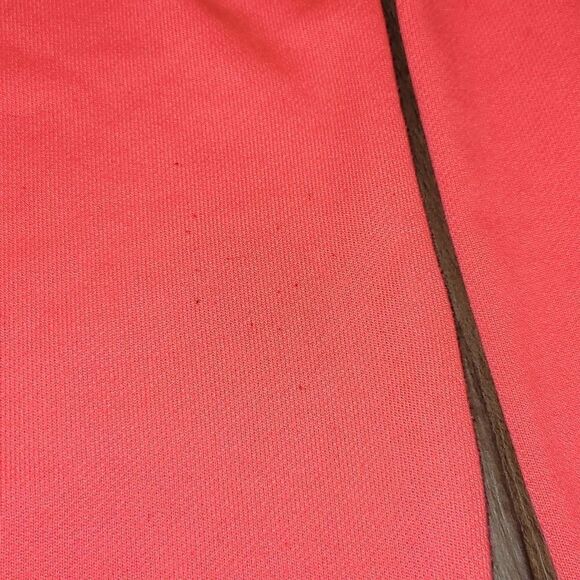 🔺️Adidas Neon Pink Trefoil Logo Crewneck Long Sleeve Sweatshirt Medium - Picture 12 of 12